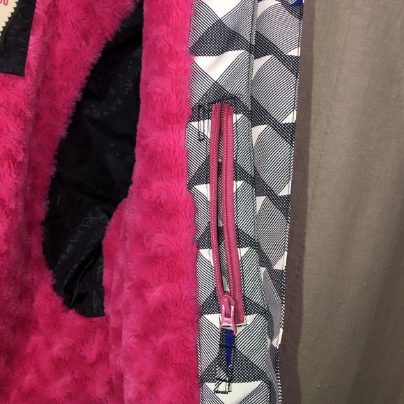 Core lil Chicks Powder Room Snow Ski Jacket Girls Youth Large 5000mm like new! - Picture 9 of 16